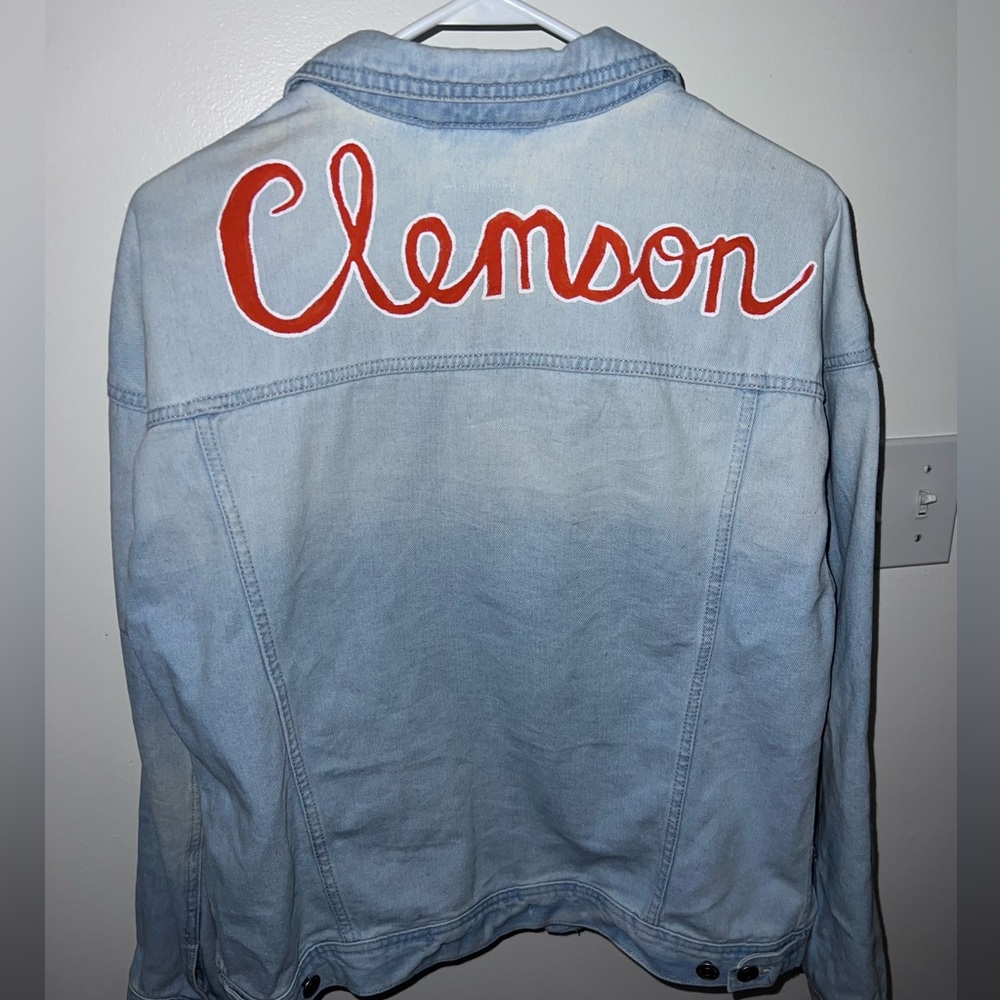 Clemson Jean Jacket